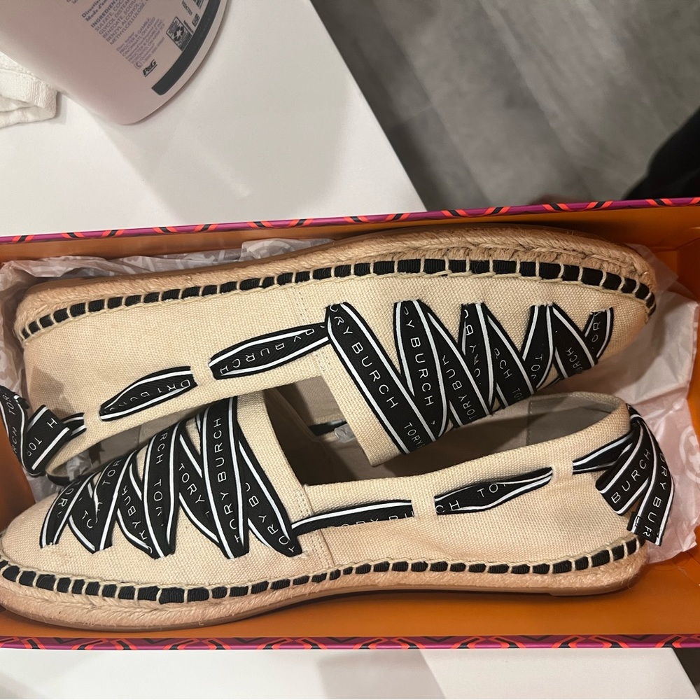Tory Burch espadrilles worn 1 time
